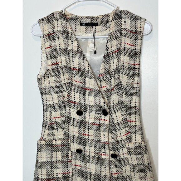 Zara Wome weed Fringe Dress Muli Color XS - Picture 3 of 14